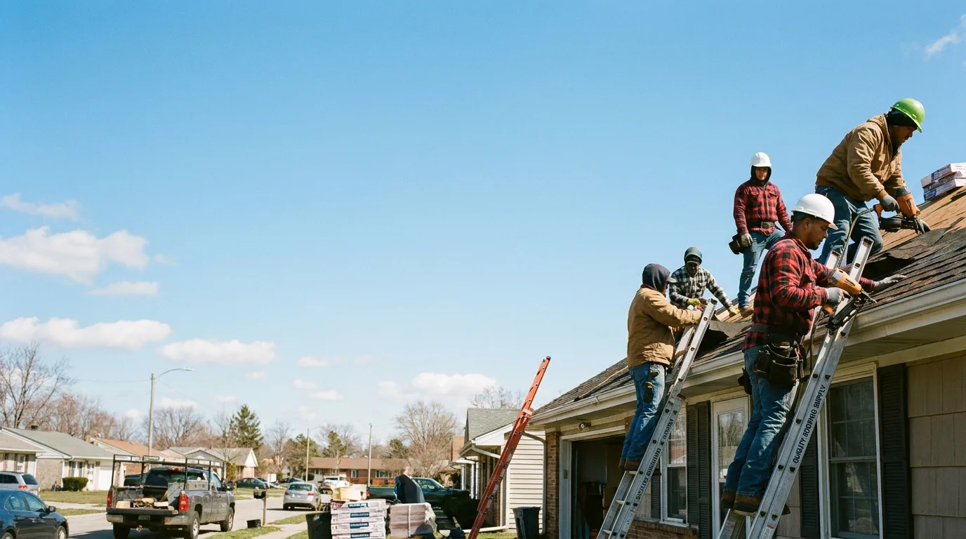 Roofing in Mineral Point, WI near me